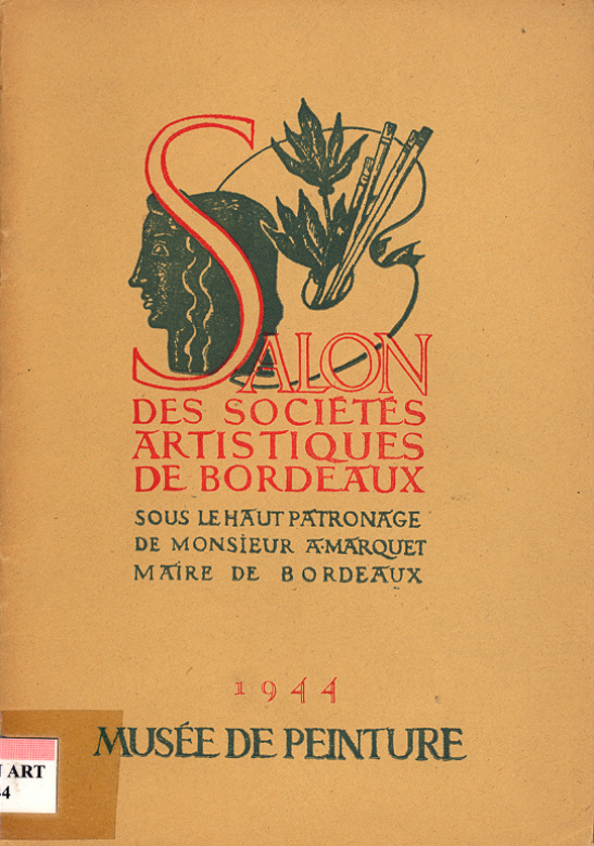 Lien vers le catalogue du salon des Artistes Indépendants Bordelais 1944