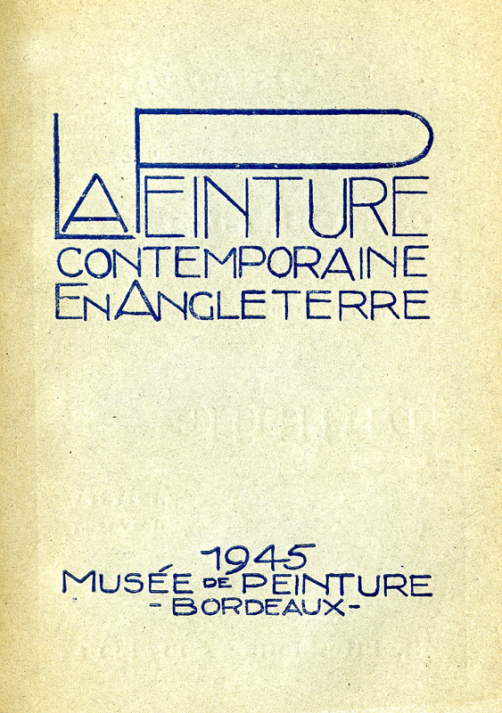 Voir le catalogue de l'exposition (format PDF)© Documentation du Musée des Beaux-Arts. Mairie de Bordeaux