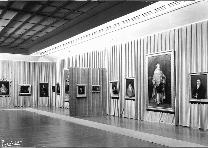 Vues des salles l'exposition Goya, 1951. Photo Puytorac © Documentation Musée des Beaux-Arts - Mairie de Bordeaux