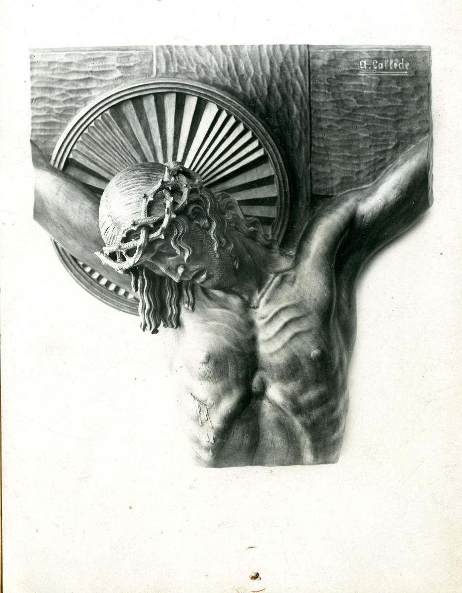 Image : Alexandre Callède. Crucifix, 1936. Collection particulière