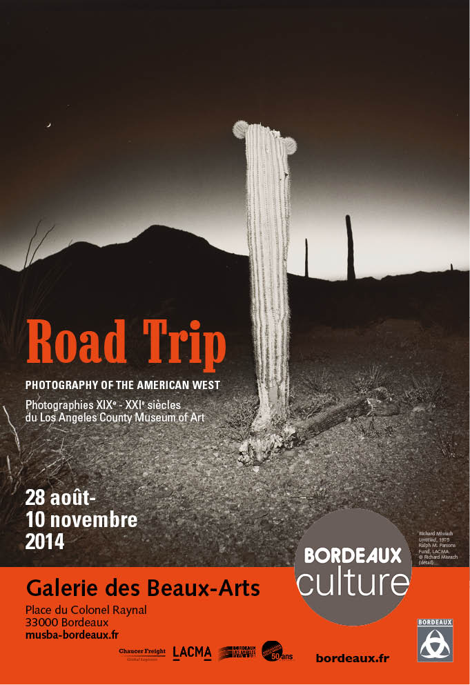 Affiche de l'exposition Road Trip - Bordeaux, 2014