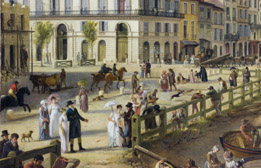 Détail : Personnages premier plan © Musée des Beaux-Arts - Bordeaux