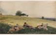 Winslow Homer, Shepherdess at Houghton Farm © Image courtesy Clark Art Institute. 