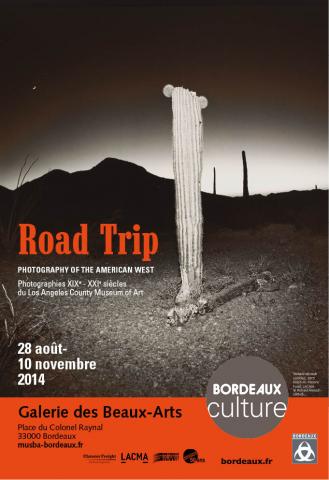Image de l'affiche de l'exposition Raod Trip, Bordeaux